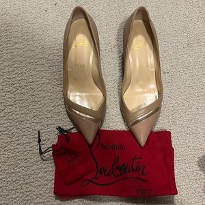 Christian Louboutin 17th floor 55mm heels RETAIL 745 38.5EU